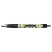 Trendy Pineapple Pattern | Jouw namen toevoegen Pen (Voorkant)