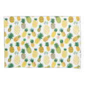 Trendy Pineapple Pattern Kussensloop (Voorkant-Links)