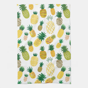 Trendy Pineapple Pattern Theedoek