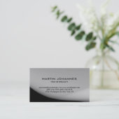 Trendy Plain Professional Visitekaartje (Staand voorkant)