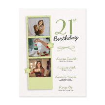 Trendy Polaroid Foto Verjaardag