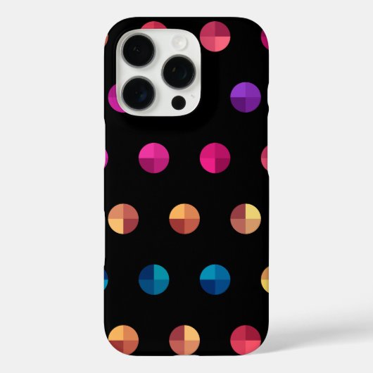 Trendy Polka Dots Case-Mate iPhone Case (Achterkant)