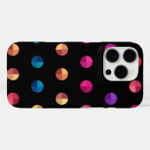 Trendy Polka Dots Case-Mate iPhone Case (Achterkant (horizontaal))
