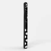 Trendy Polka Dots Heart Pattern iPhone 5 Hoesje (Achterkant/rechts)