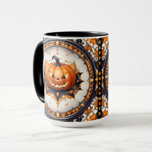 Trendy pompoen Halloween herfst Collectie Mok