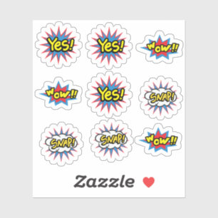 Trendy Pop Art Sticker