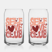 Trendy Positive Affirmation Aesthetic Quote Blikvorm Glas (Achterkant)