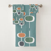 Trendy pour toujours Moderne motif bleu du milieu (En situation)