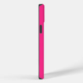 Trendy Preppy Roze Retro Monogram Case-Mate iPhone Case (Achterkant / Rechts)