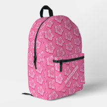 Trendy Preppy Tropical Floral
