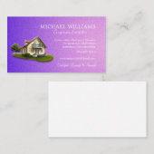 Trendy Professional House Caregiver Services Busin Visitekaartje (Voorkant / Achterkant)