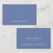 Trendy Professional Modern Pearl Finish Delux Visitekaartje (Voorkant / Achterkant)