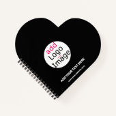 Trendy professioneel modern aanpasbaar merk notitieboek (Voorkant)