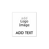 Trendy professionele moderne aangepaste merk promo 	rubberstempel (Afrduk)