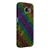 Trendy Rainbow Circuit Board Pattern Case-Mate Samsung Galaxy Hoesje (Back/Rechts)