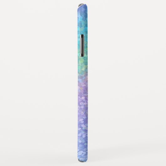 Trendy Rainbow Glitter Apple Case-Mate iPhone Case (Achterkant/rechts)