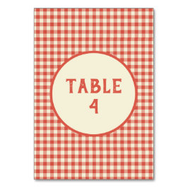 Trendy  Red Checkerboard Pattern - Aangepast Kaart