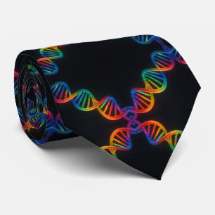 Trendy Regenboog Dubbele Helix DNA Das