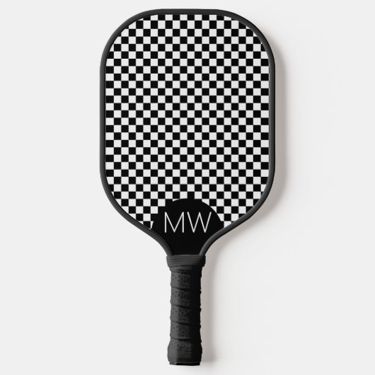 Trendy Retro Pickleball Paddle (Achterkant)