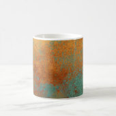 Trendy Rich Copper Patina Metallic Koffiemok (Center)