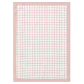 Trendy Roos Gold Check doek voor interieurs Tafelkleed (Voorkant)