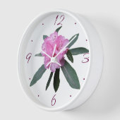 Trendy roze bloemen M monogram bloemenmoderne boho (Hoek)