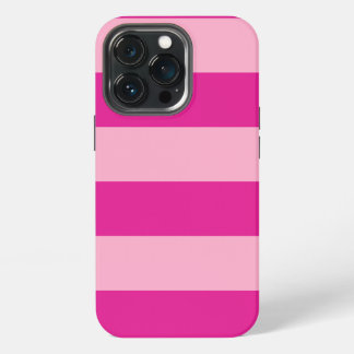 Trendy Roze Cabana Stripe Stoere Hoesje iPhone iPhone 13 Pro Hoesje