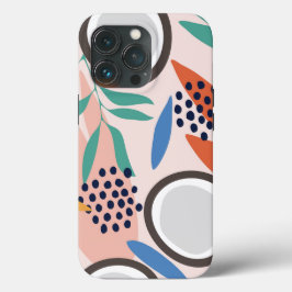 Trendy Roze Groen Blauw Blush Kokosnoot Stoer Hoes