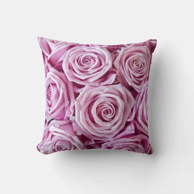 Trendy roze kussen (Voorkant)