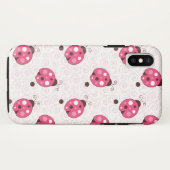 Trendy Roze Ladybugs-celkwestie Case-Mate iPhone Case (Achterkant (horizontaal))