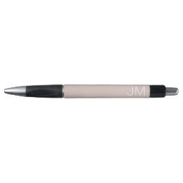 Trendy Roze Oversized Monogram Initiaal Pen
