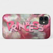 Trendy Roze Prinses Bokeh Case-Mate iPhone Case (Achterkant (horizontaal))