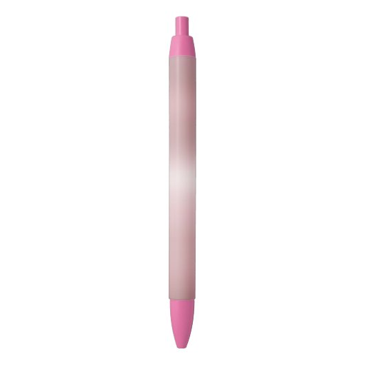 Trendy Roze Rose Goud Modern Elegant Sjabloon Zwarte Inkt Pen (Voorkant Verticaal)