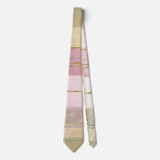 Trendy ruitpatroon roze groen stropdas