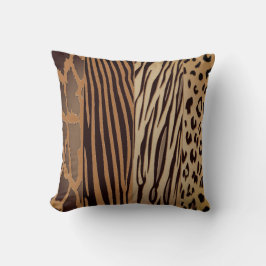 Trendy Rustic Animal Gedrukte Zebra Stripe Pillow Kussen