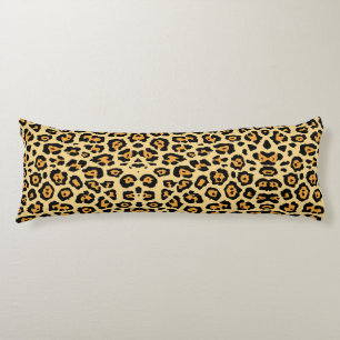 trendy safari mode leopard spots cheetah print lichaamskussen