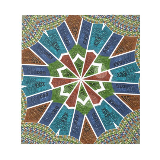 Trendy Sari-ontwerp Notitieblok (Voorkant)