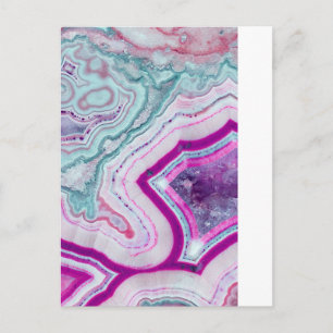 Trendy Schattigee Agaat Geode Briefkaart