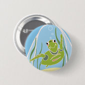 Trendy Schildpad Ronde Button 5,7 Cm (Voorkant /achterkant)
