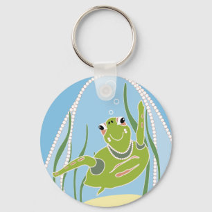 Trendy Schildpad Sleutelhanger