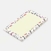 Trendy schoenen Post-it notes (Schuin)