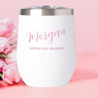 Trendy Script kalligrafie gepersonaliseerde naam