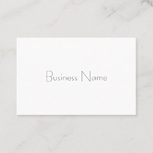Trendy Simple Sjabloon Professional Elegant Modern Visitekaartje