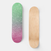 trendy skateboard met glitter glitter (Voorkant)