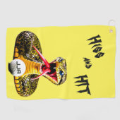 Trendy Slang Fun Golfhanddoek (Horizontaal)