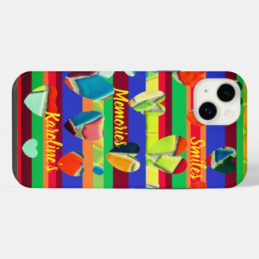 Trendy Smile iPhone Hoesje (Achterkant horizontaal)