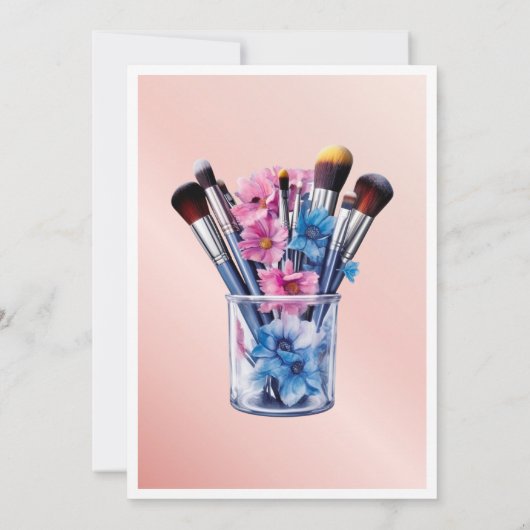 Trendy Social Media Style QR-code Kaart (Achterkant)