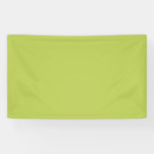 Trendy Soft Chartreuse Banner (Horizontaal)