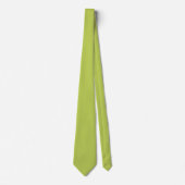 Trendy Soft Chartreuse Neck Tie Stropdas (Voorkant)