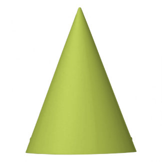 Trendy Soft Chartreuse Party Hat Feesthoedjes